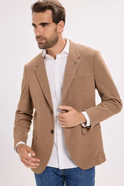 Americana de punto slim fit