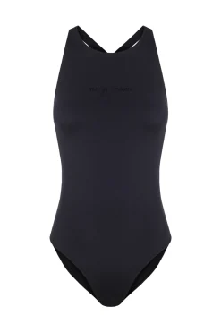 Ba&ntilde;ador deportivo negro Quick Dry