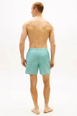 Ba&ntilde;ador hombre estampado geom&eacute;trico