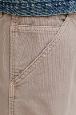 Bermuda baggy fit algod&oacute;n
