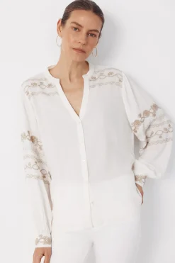Blusa bordada