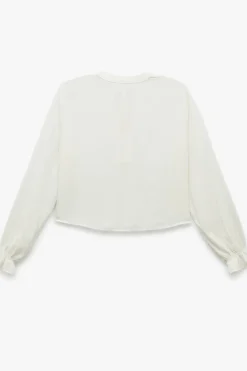 Blusa de brocado