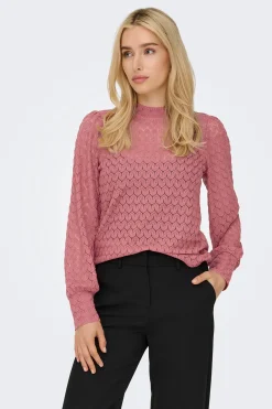 Blusa de encaje