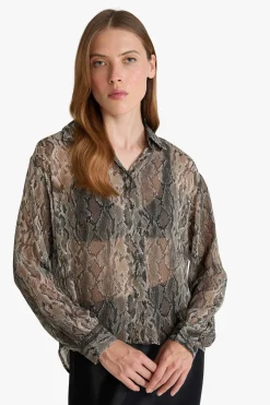 Blusa de gasa