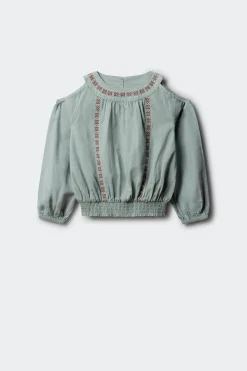 Blusa hombros cut out ni&ntilde;a