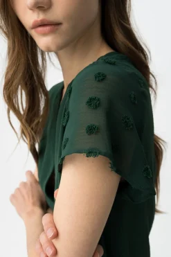 Blusa manga corta