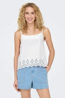 Blusa regular fit tirantes