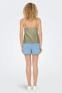 Blusa regular fit tirantes