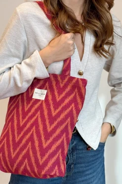 Bolsa Pequeña Cremallera Fuego