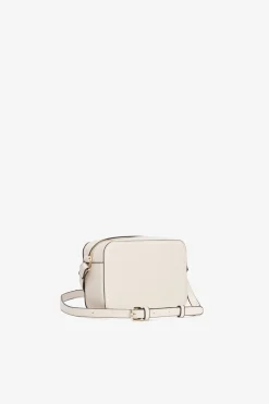 Bolso bandolera efecto piel metalizada