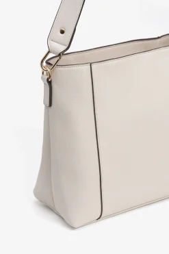 Bolso de Hombro Efecto Piel