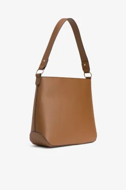 Bolso de Hombro Efecto Piel
