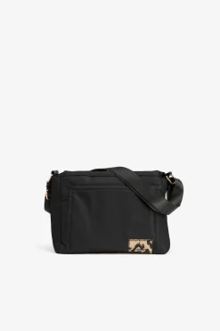 Bolso de Nylon Acolchado con Parche
