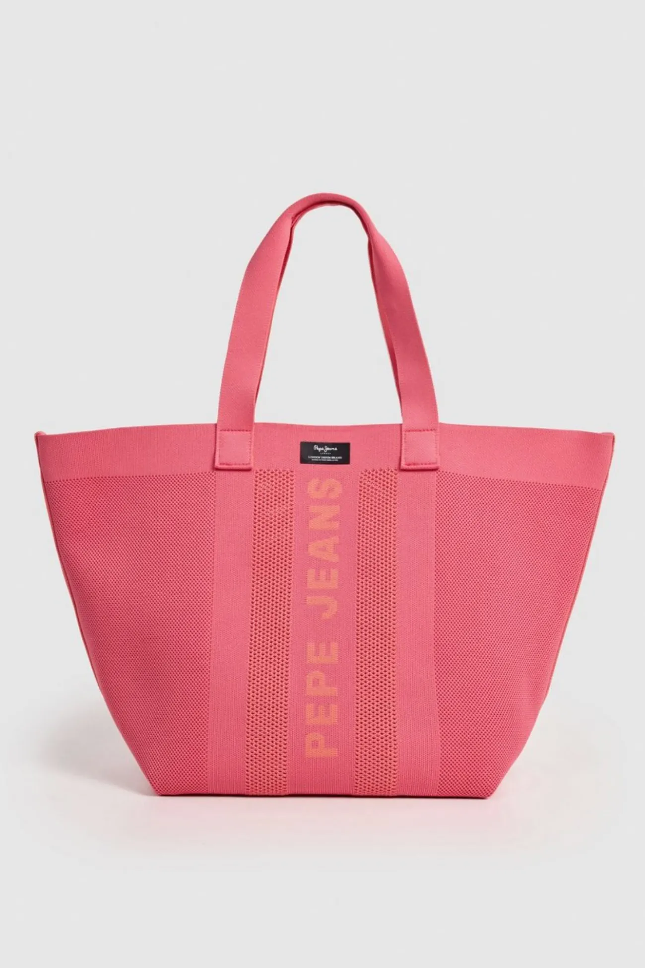 Bolso shopper de malla t&eacute;cnica