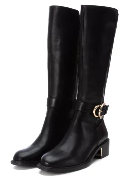 Bota mosquetera polipiel