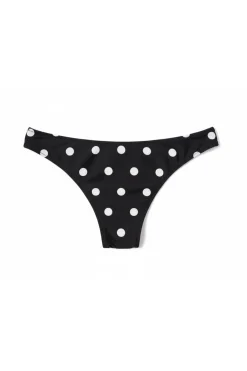 Braga bikini brasile&ntilde;a estampado lunares reversible