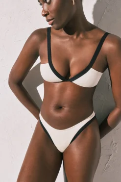 Braga bikini brasile&ntilde;a color block B&W