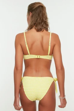 Braga de bikini cl&aacute;sica vichy