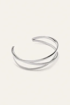 Brazalete Triple Diana Acero