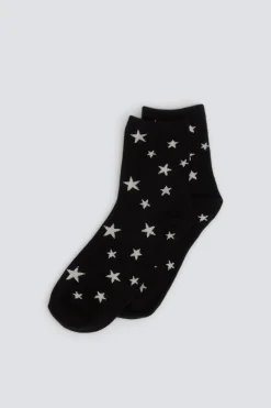 Calcetín largo estrellas