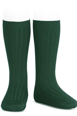 Calcetines altos b&aacute;sicos canal&eacute;