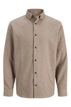 Camisa clásica sarga