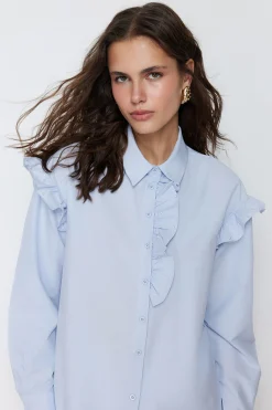 Camisa con perlas