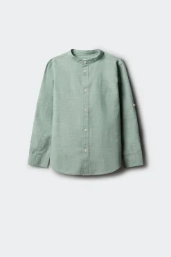 Camisa cotton slub ni&ntilde;o