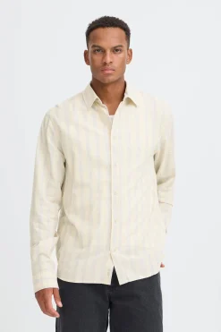 Camisa de algod&oacute;n manga larga