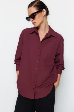 Camisa de algodón oversize