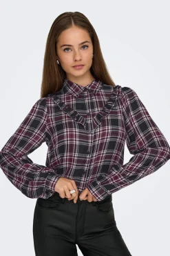 Camisa de volantes