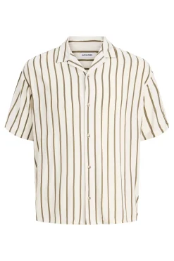 Camisa estampada manga corta