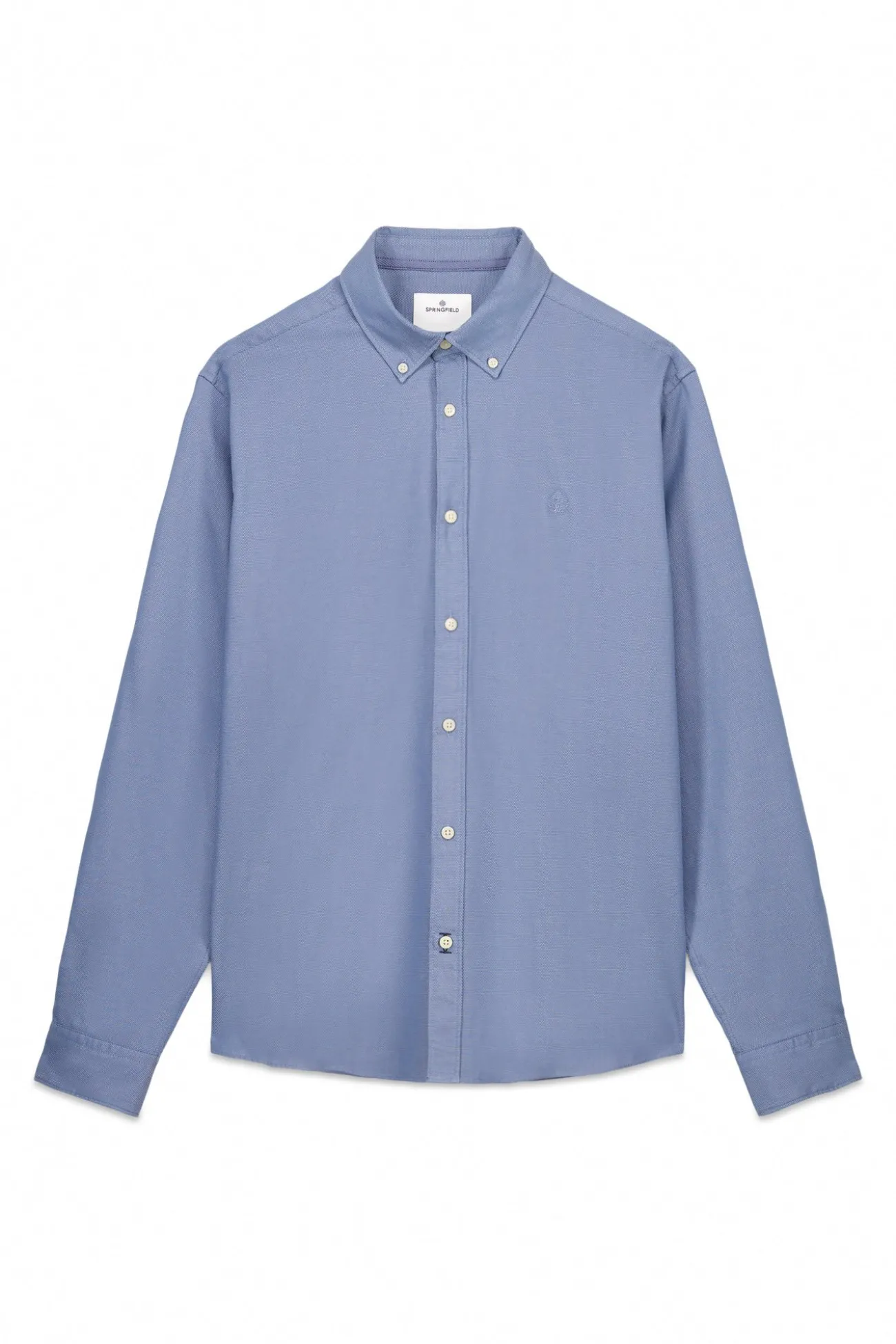 Camisa estructura bicolor