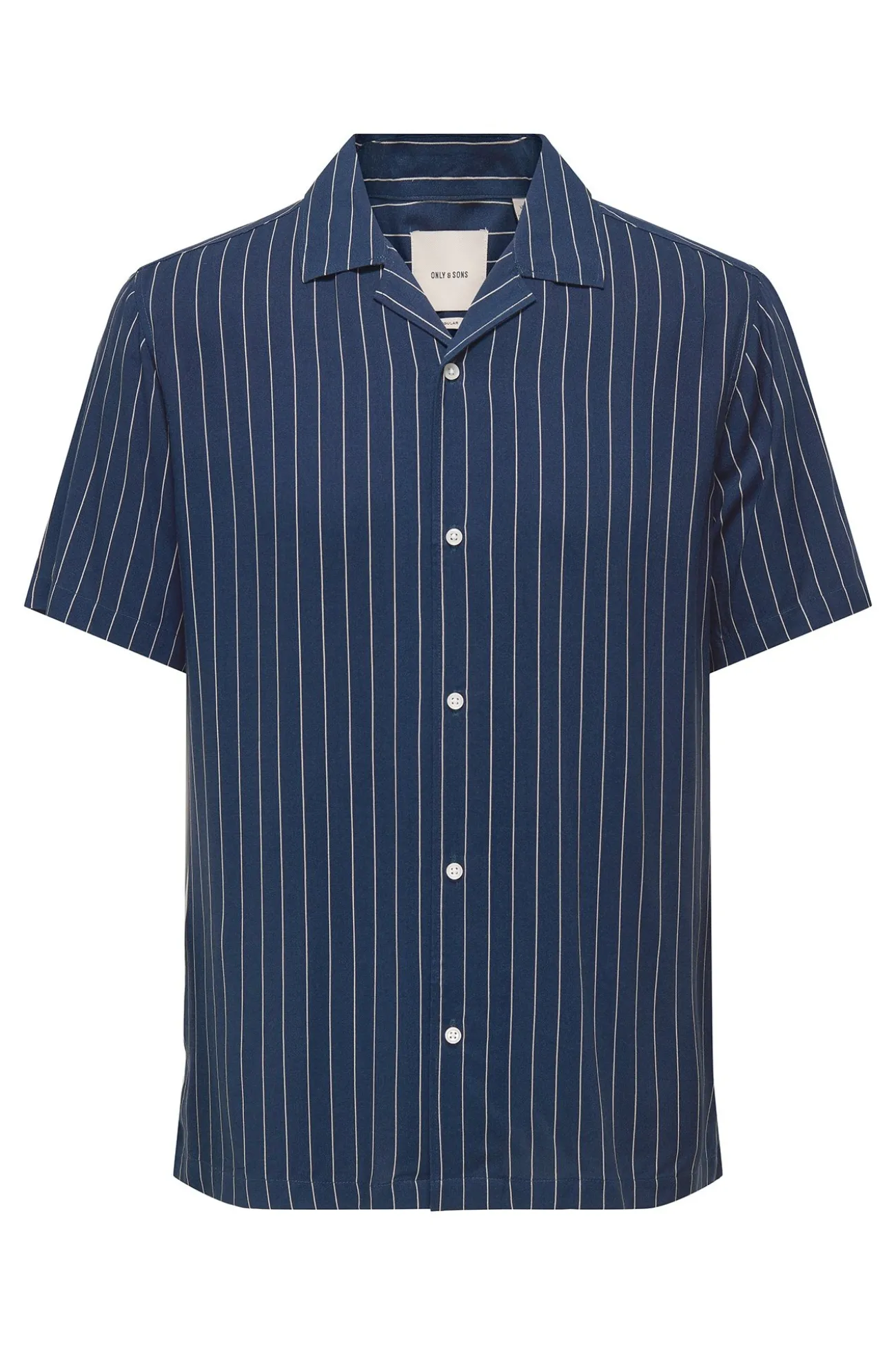 Camisa manga corta a rayas