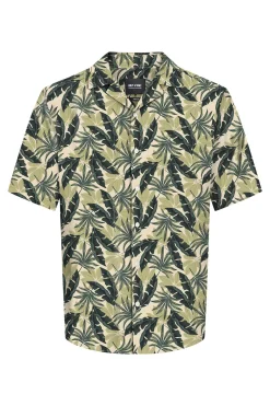 Camisa manga corta estampada