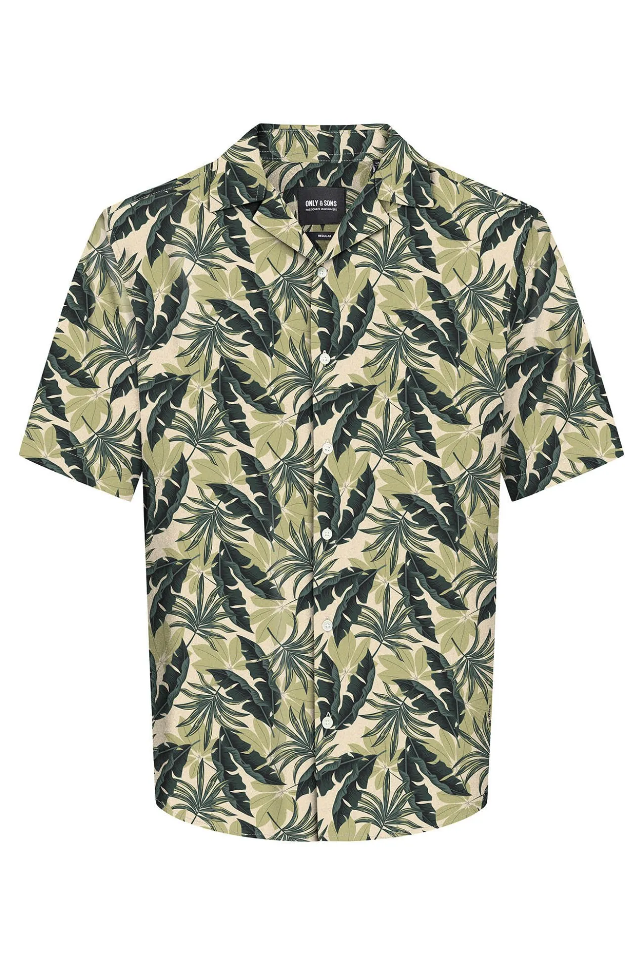 Camisa manga corta estampada