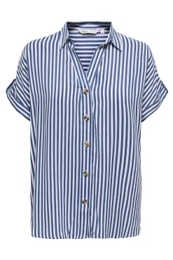 Camisa manga corta fluida