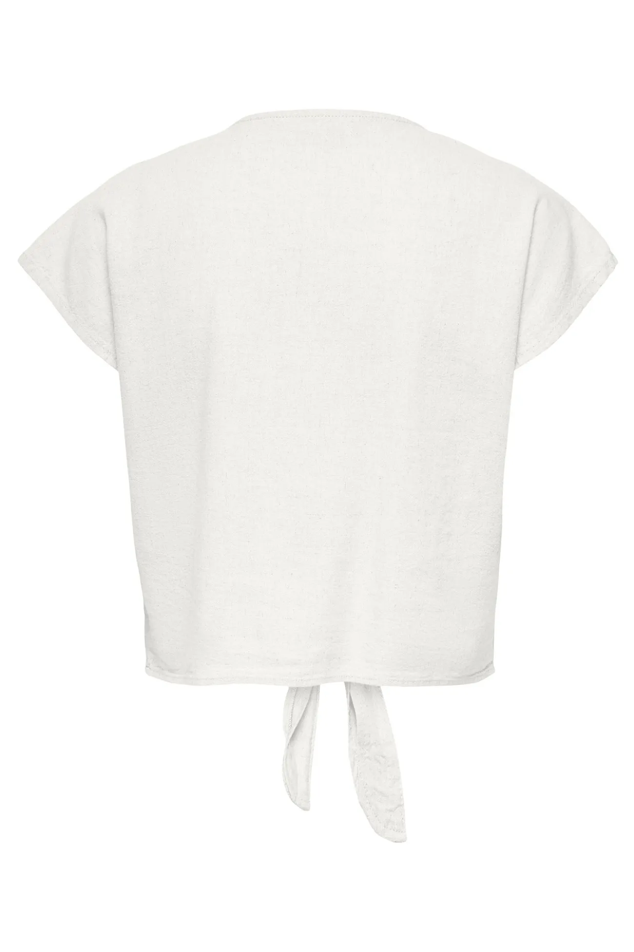 Camisa manga corta nudo