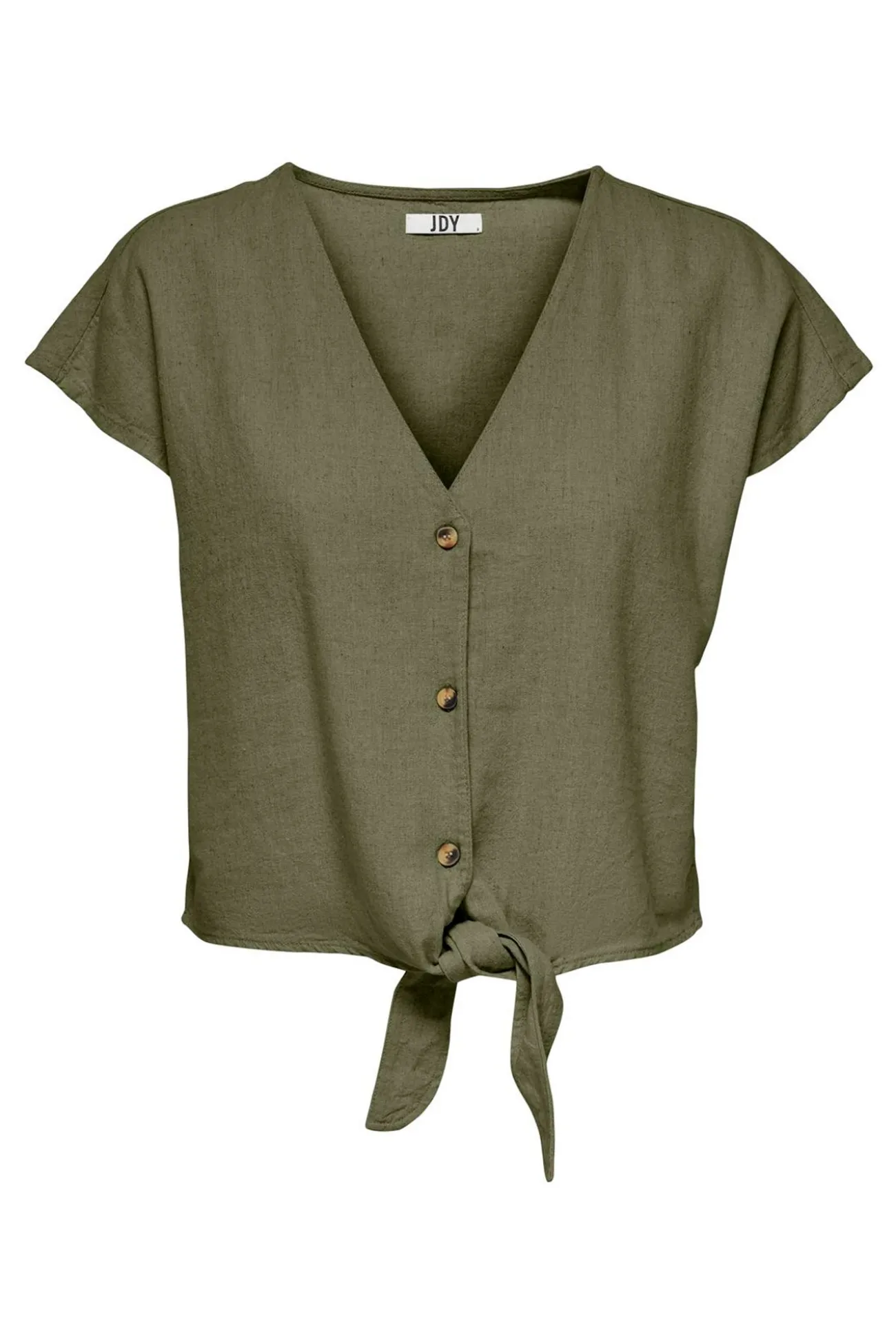 Camisa manga corta nudo