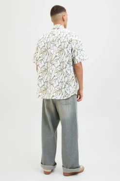 Camisa manga corta oversized