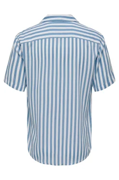 Camisa manga corta rayas