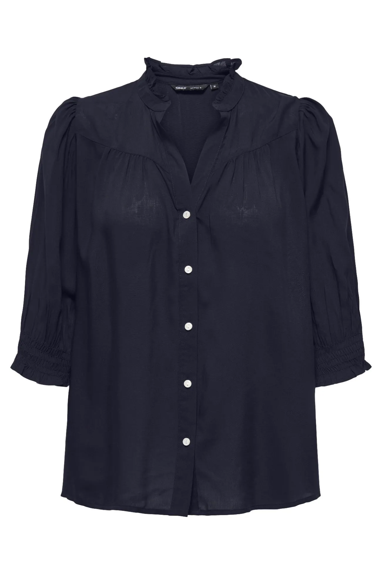 Camisa manga elástica talla grande