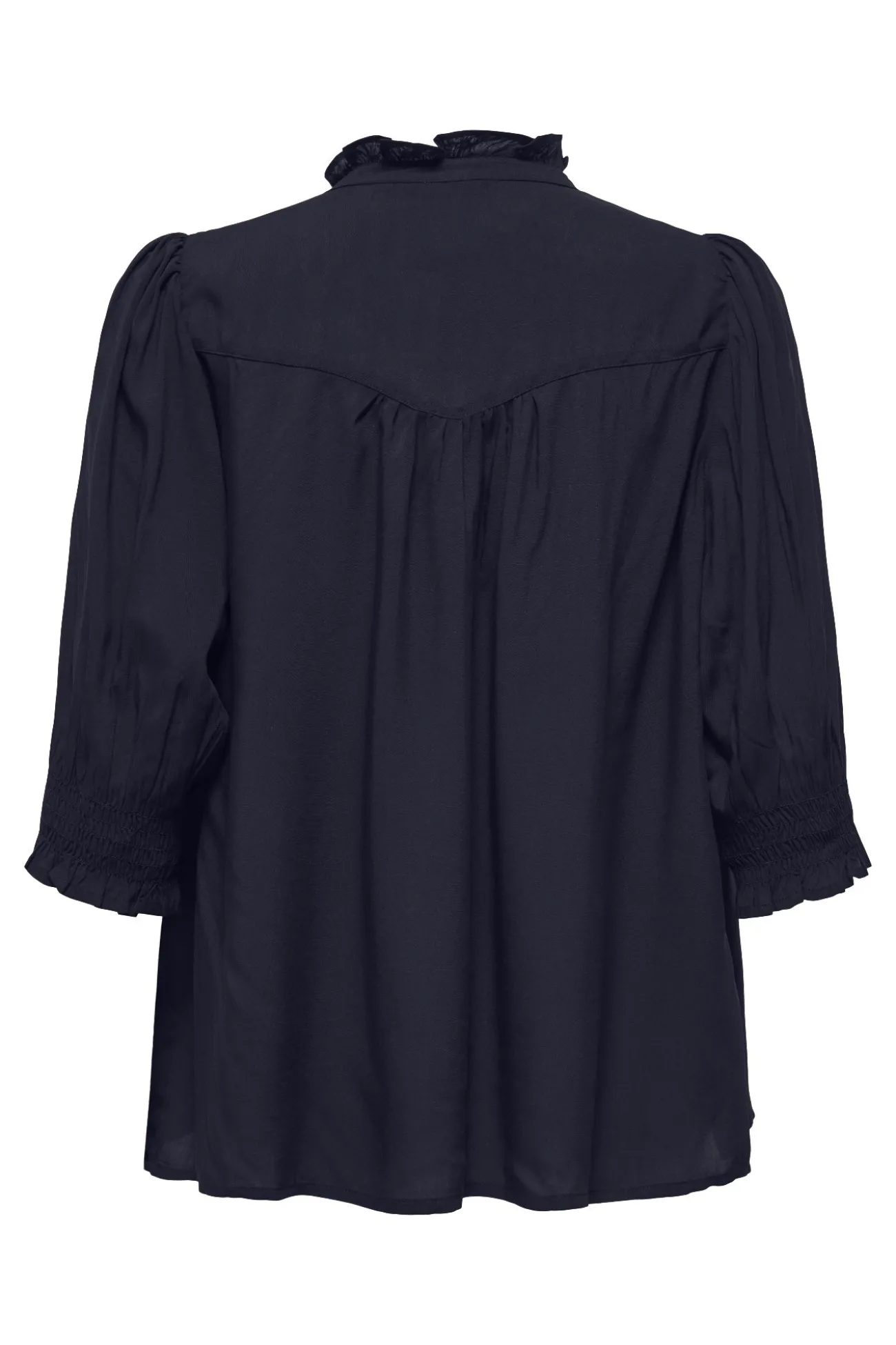 Camisa manga elástica talla grande
