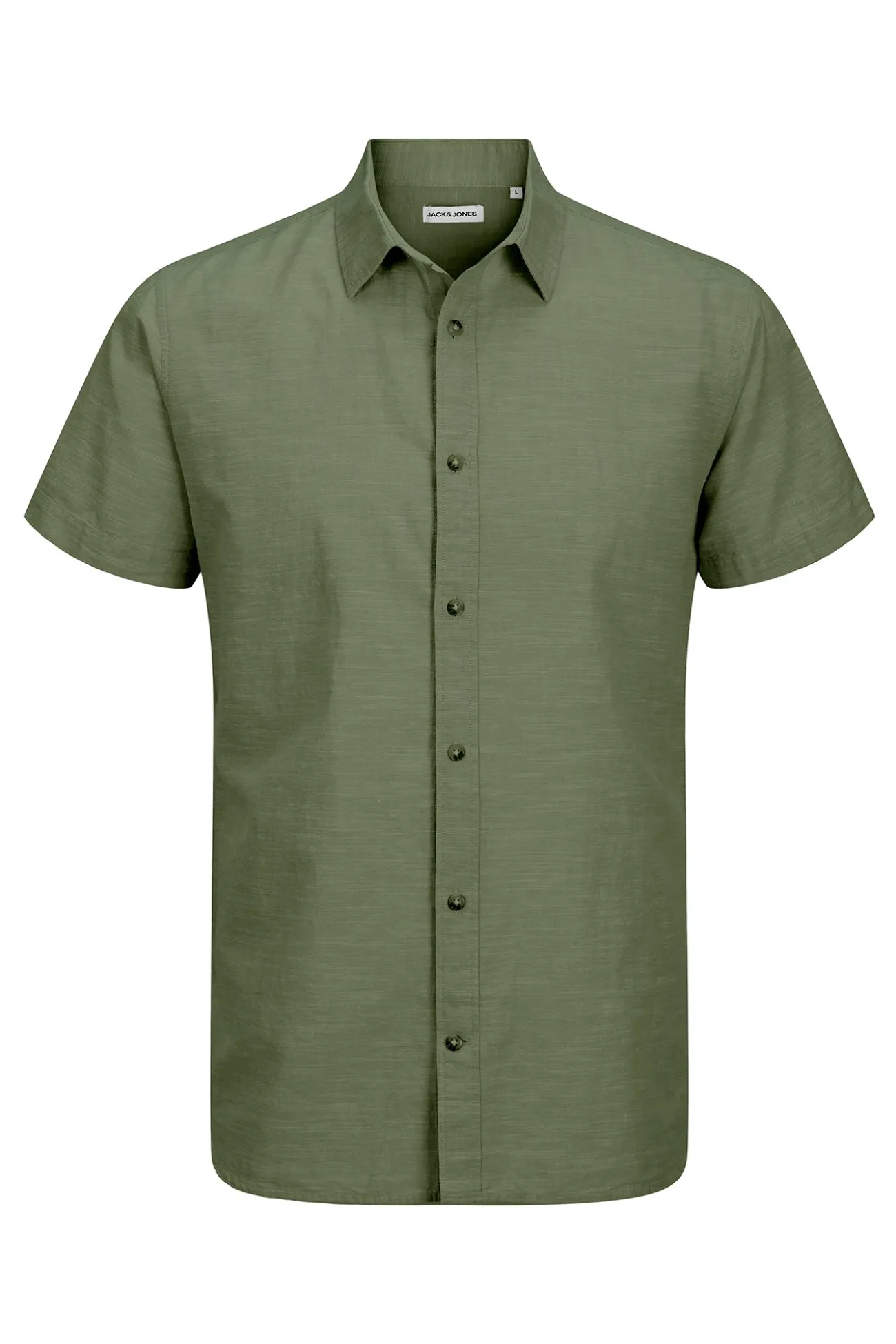 Camisa mangas corta confort fit