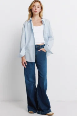 Camisa oversize rayas