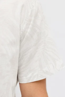 Camisa popel&iacute;n manga corta