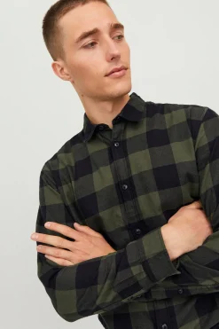 Camisa regular fit cuadros