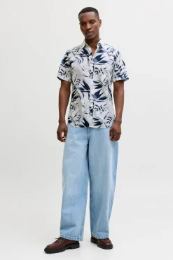 Camisa regular fit estampada