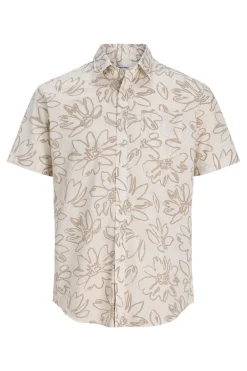 Camisa regular fit estampada