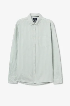Camisa Regular Fit Oxford Rayas